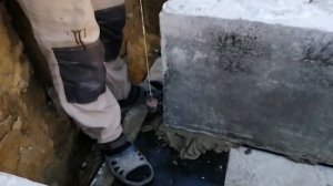 Монтаж ФБС. Монтируем фундаментные блоки СВОИМИ РУКАМИ. construction work