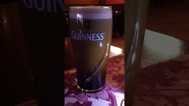 Правильно налитый Guinness