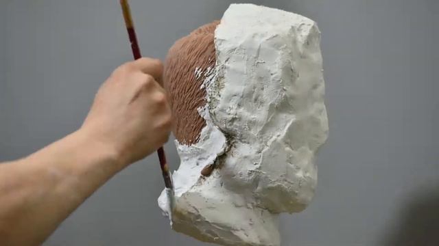 Plaster of paris Casting 'Robert Downey Jr' Sculpture
