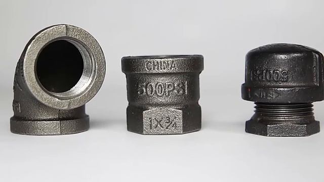 1/2 "-4" дюйма резьбовые фитинги для сантехнических труб. Чугунные фитинги из черного ковкого чугун смотреть онлайн