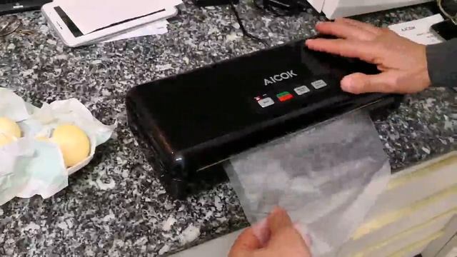 Aicok Vacuum sealer Review смотреть онлайн