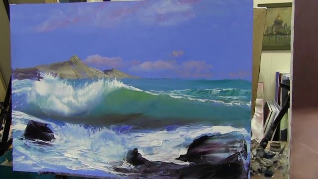 Igor Sakharov artist , video tutorial painting drawing lesson смотреть онлайн