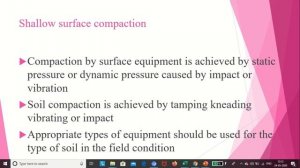 CE 362 GIT MODULE 5 PART I SHALLOW COMPACTION