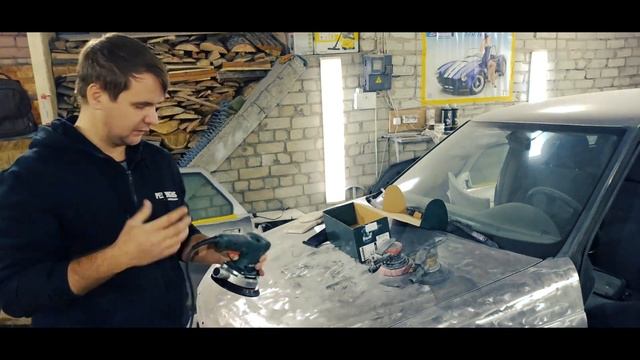 Электрическая эксцентриковая шлифмашинка Metabo SXE 3150. Шлифмашинка для кузовного ремонта. Обзор!