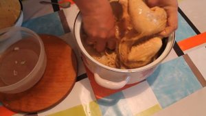 Курица на мангале | Курица в кефирном соусе на мангале