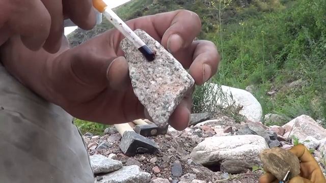 Поиск золота в породе обычным йодом смотреть онлайн