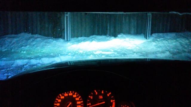 BMW E38 дальний в пол накала как ДХО