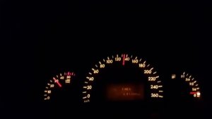 Mersedes w203  разгон от 100-160 км/ч после чип тюнинга