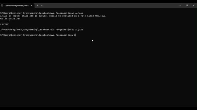 Java Programming Made Easy: How to Execute Your First Program || Learn How to Execute a Java Progra