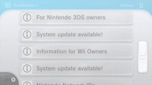 My Wii U Menu