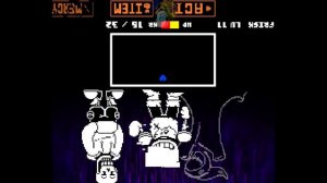 Underswap Ritual of the mist River Man Papyrus Sans Trio Fight Undertale Fangame elibason1202 Take