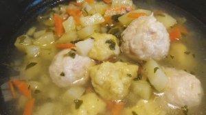 Рецепт самого простого и вкусного супа с фрикадельками
