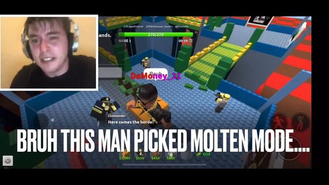 How TDS Pros act playing with a Noob in TDS (Roblox) смотреть онлайн