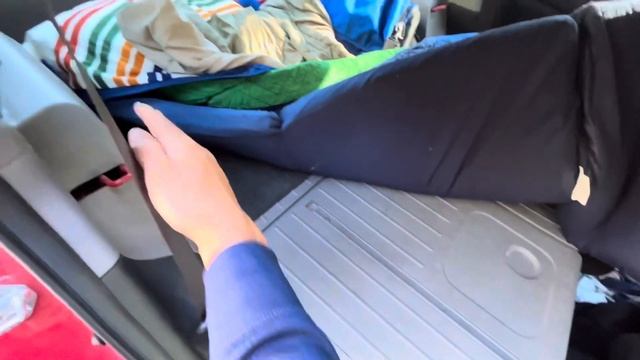 Car camping in a Pontiac Vibe! смотреть онлайн