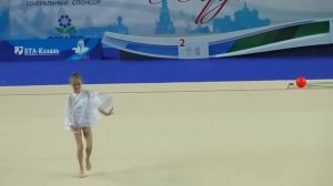 Показательный номер. Первенство России по художественной гимнастике г.Казань,февраль 2014 г.