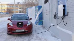 ЭлектроАвтомобили замёрзли в России! Зима, морозы...