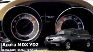 Разгон 0 100 Acura MDX разных поколений mp4