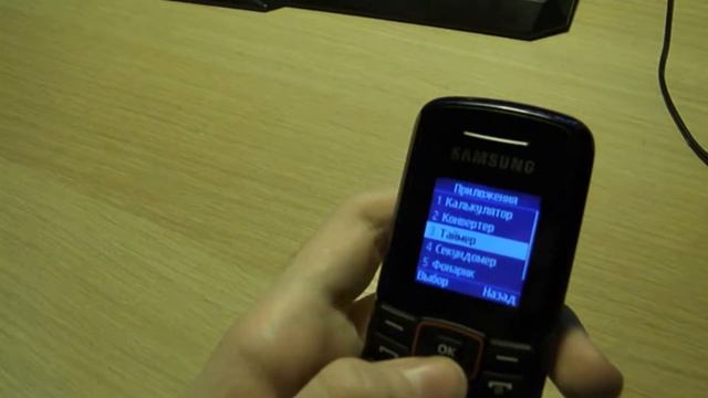 Старенький Бюджетник - SAMSUNG GT-E1080i смотреть онлайн