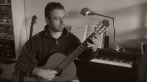 Allemande e-minor J. S. Bach Guitar BWV 996