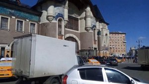 Площадь трёх вокзалов Ярославский Ленинградский Казанский Комсомольская площадь Москва ziminvideo
