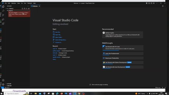 How to run C++ Program in Visual studio code tutorial | Download and Setup C++ in VS Code 2023 смотреть онлайн