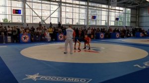 вес 35 кг.Финал первенства России по самбо среди юношей и девушек