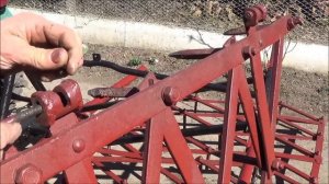 Трактор своими руками (4 части) Часть 3 - Навесная сцепка борон