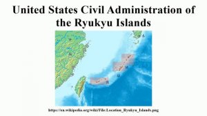 United States Civil Administration of the Ryukyu Islands