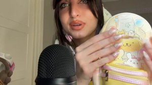 ASMR | Fast & Aggressive Mouth Sounds, Mic Triggers, Hand Sounds, Nail Clicking w/ @beagletae