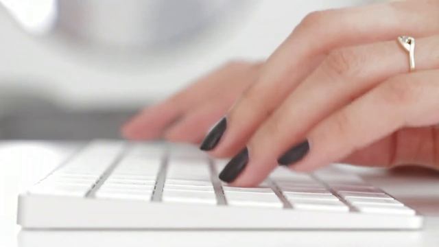 Typescript. Fingers are typing on the keyboard ( Video Background Stock Footage Free )