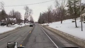 дальнобой США через посёлки и деревни довели меня добрые люди.