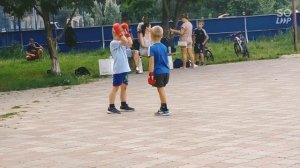 Тренировка по каратэ малыши 5 лет, каратэ дети. Фок Звездный. Саратов. лето.