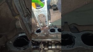 как открутить прикипевшие гайки на выходном коллекторе.