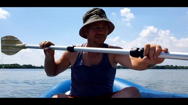 полный обзор и тест на воде байдарка каяк RIVIERA смотреть онлайн