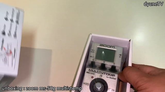 unboxing : zoom ms-50g multi-stomp смотреть онлайн