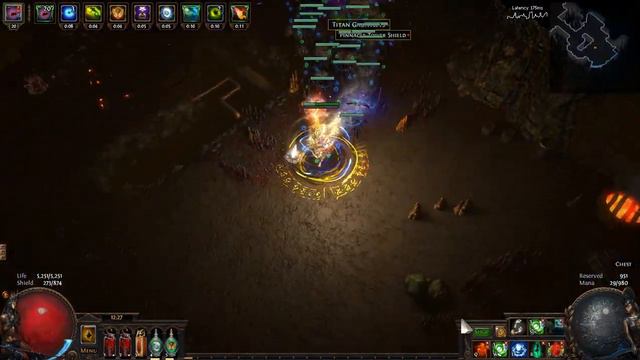 [POE 3.5] betrayal league Arakaali's Fang Maze of the Minotaur map clear. смотреть онлайн
