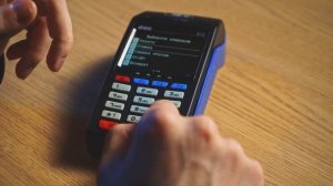 Aisino V72. Переносной терминал для эквайринга.