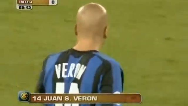 Juan Sebastian Veron vs Juventus - Supercoppa 2005 смотреть онлайн
