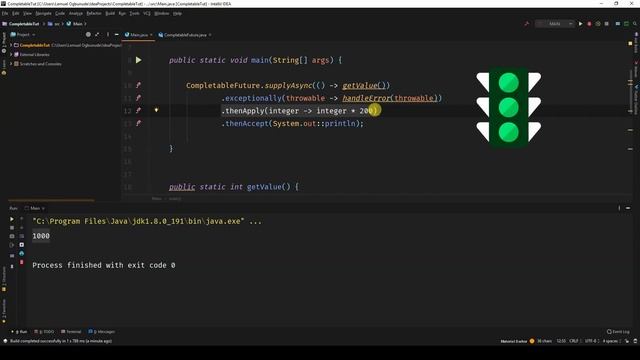 #4 Java Programming CompletableFuture tutorial(Exception Handling) смотреть онлайн