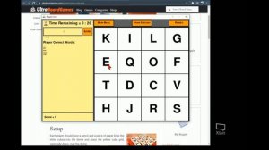 Simple AI Boggle Game - board game - text adventure game - python - pygame