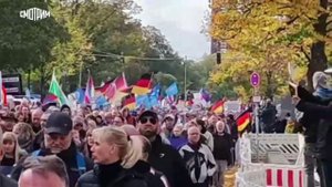 В Европе прошли акции протеста против Олафа Шольца, Урсулы фон дер Ляйен, Евросоюза, НАТО…