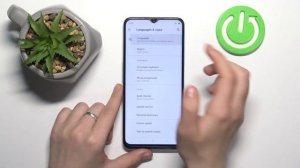 Как поменять язык системы на Realme C35