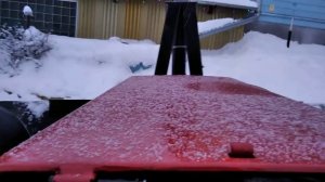 уборка лёгкого снега минитрактор МТЗ 132н