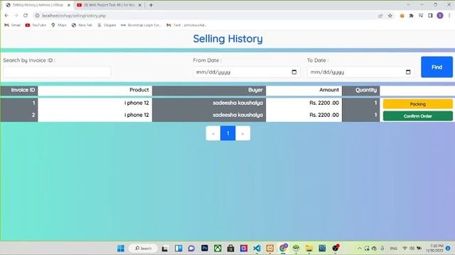 Web Project Task 49 | 1st Year | Semester | JAVA Institute | Sadeesha chiran смотреть онлайн