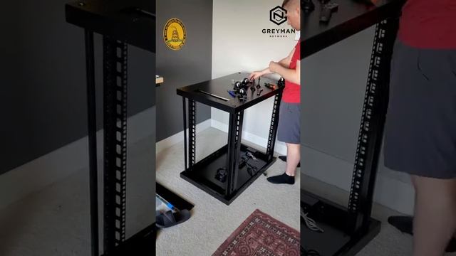 Sysracks 18U Server Rack Build - Timelapse