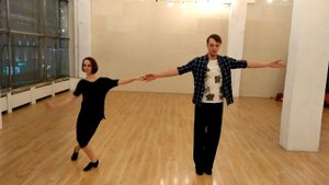 Как делать поклон в танцах. Хастл. Продолжающая группа