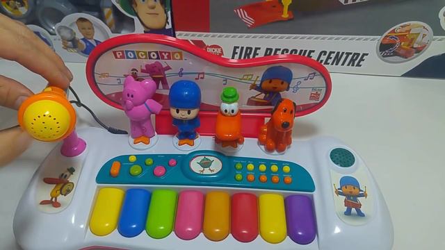 Pocoyo Keyboard Piano with Microphone Baby Toy - Pocoyo piano toys with microphone and melodies