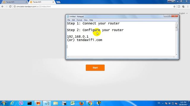 192.168.0.1 (http   tenda wifi.com)   Настройка TENDA Wifi