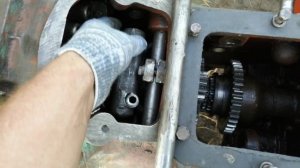 Т-40 АМ. 002 серия. 1 часть. Валик сцепления. Валик педалей.