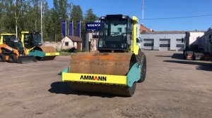 Обзор Грунтового Дорожного Катка Ammann ( Амманн ) 120D